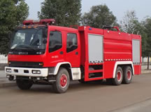 慶鈴五十鈴后雙橋12方泡沫消防車